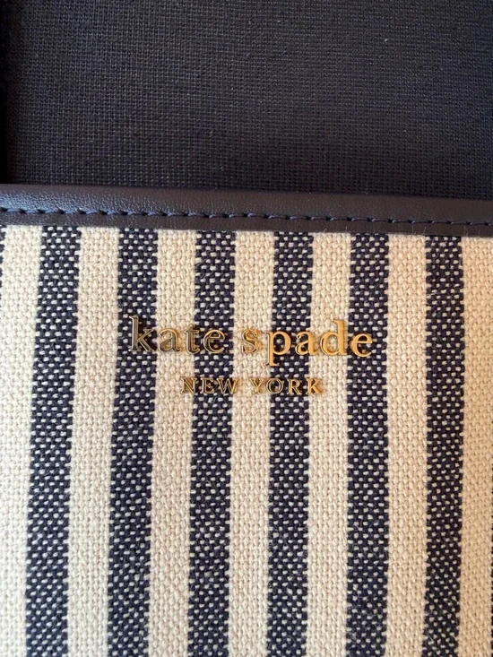 Kate Spade | Market Top Zip Tote Blue Multi - Picture 4 of 10